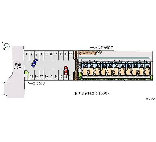 ★手数料０円★彦根市西今町　月極駐車場（LP）